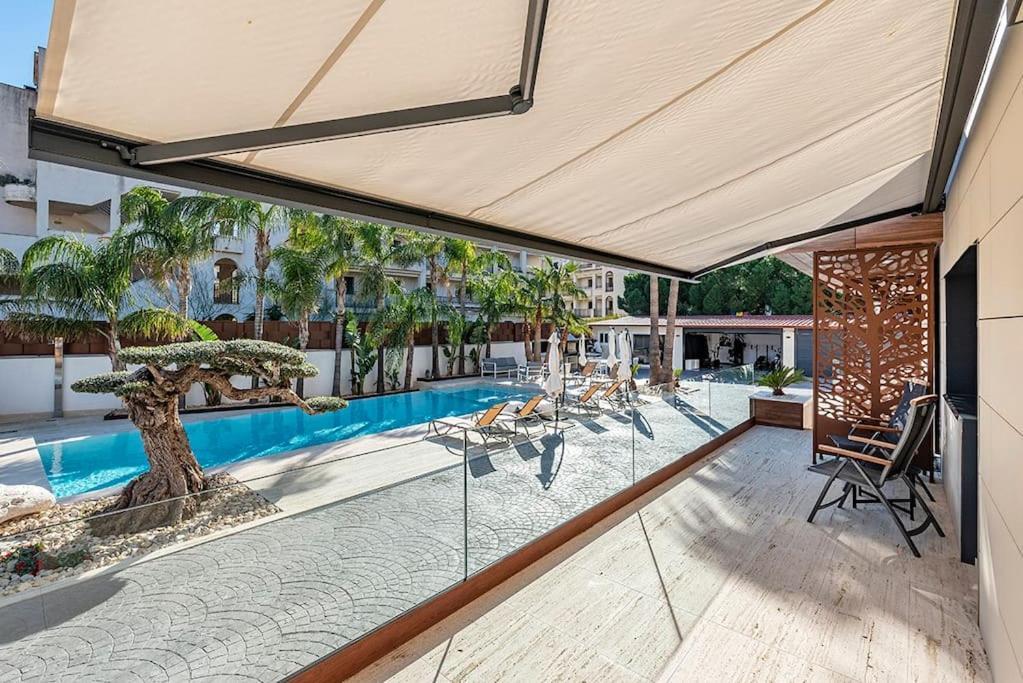 5 Stelle Piscina, Jacuzzi, Wifi - 2 Min Dal Mare Lägenhet Miami Playa Exteriör bild